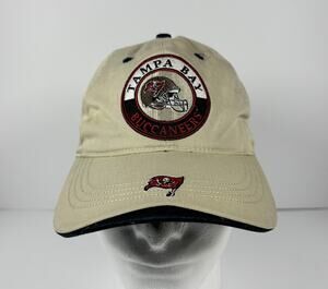 Tampa Bay Buccaneers Khaki Pewter Logo Adjustable Dad Hat NFL Cap